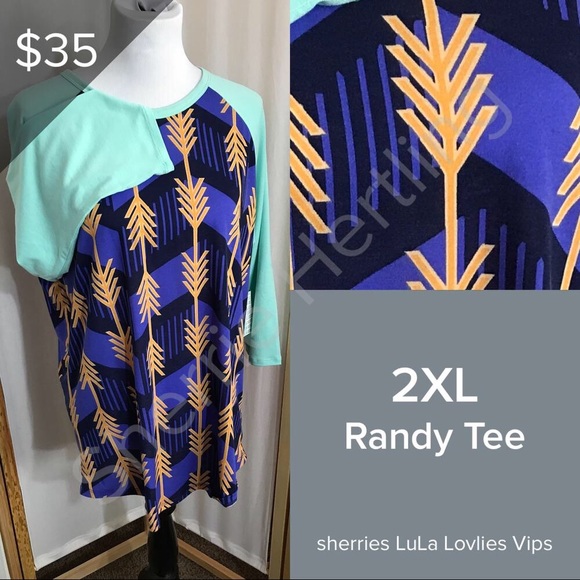 LuLaRoe Randy ty - Picture 1 of 1